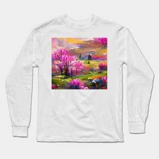 Colors of Spring Long Sleeve T-Shirt